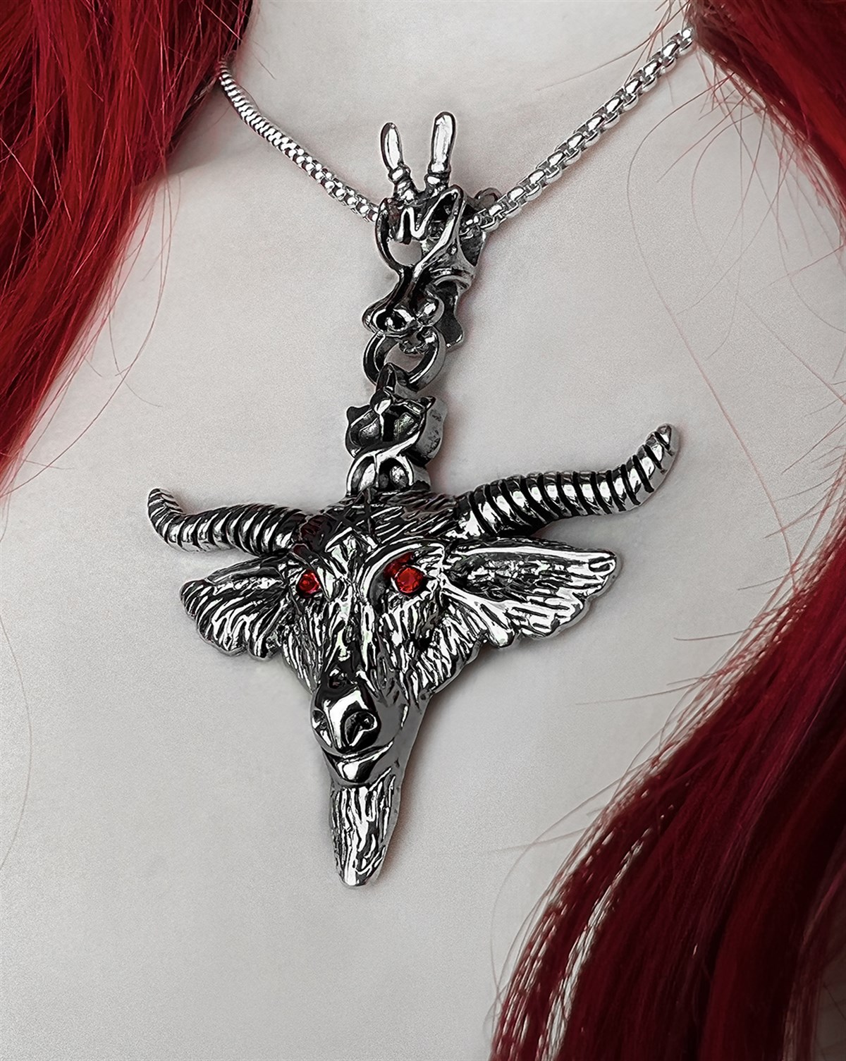BAPHOMET Head Necklace