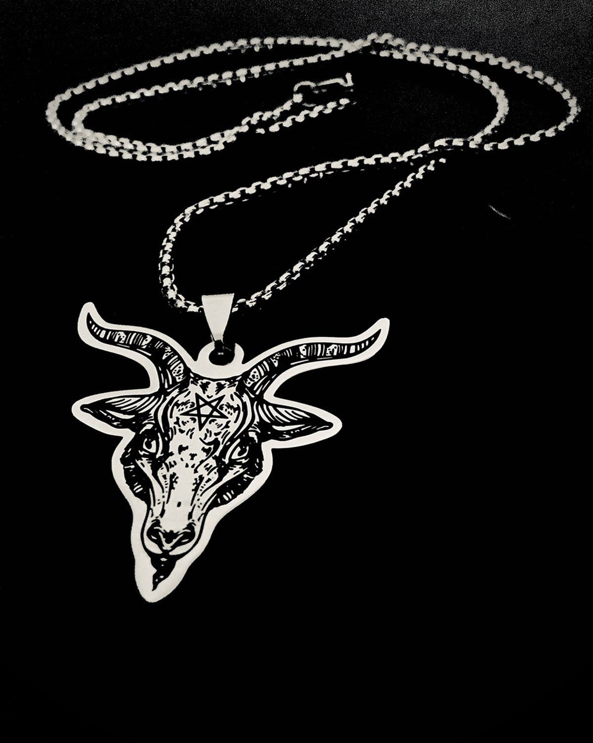 BAPHOMET Head Necklace