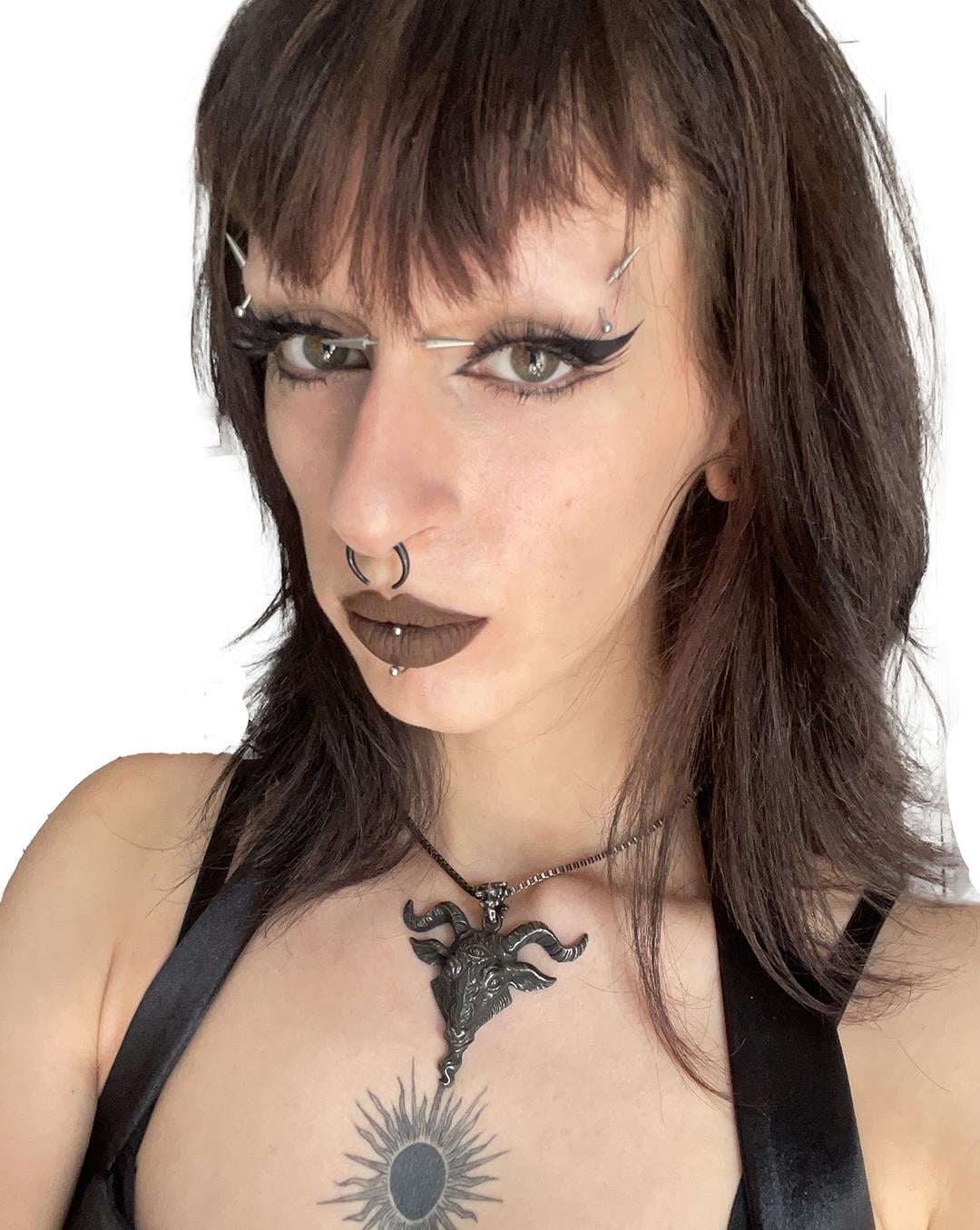 BAPHOMET Head Necklace