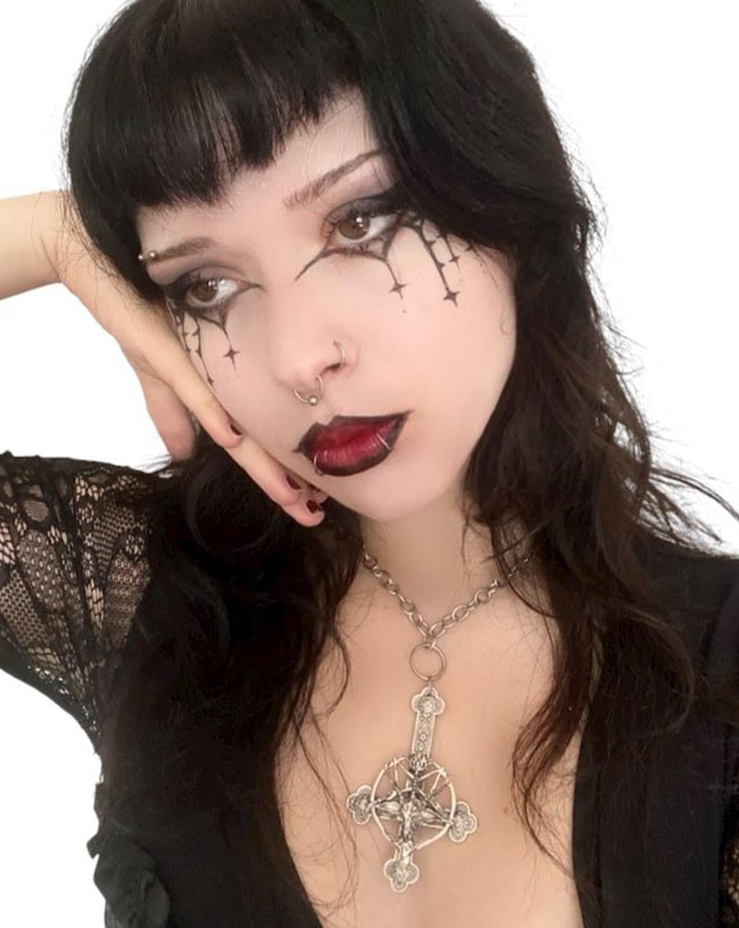 BAPHOMET Inverted Cross NecklaceHeavy Craft