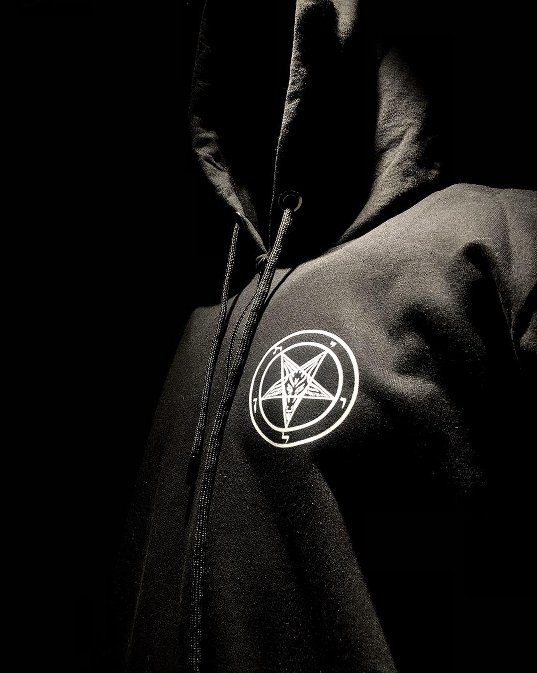 BAPHOMET Pentagram Zip-Up Hoodie