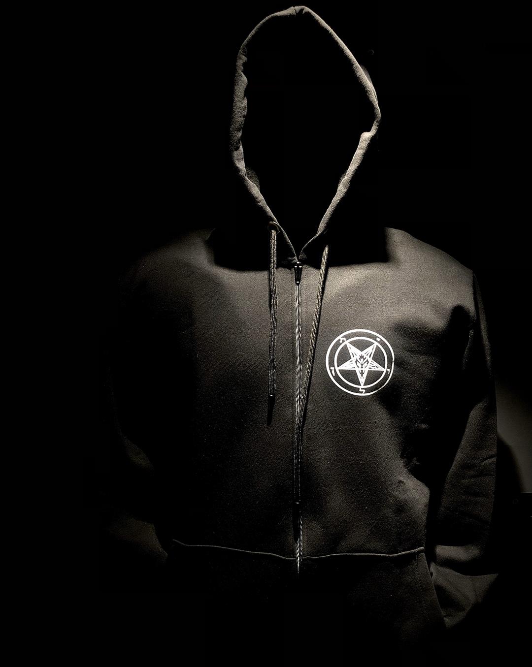BAPHOMET Pentagram Zip-Up Hoodie