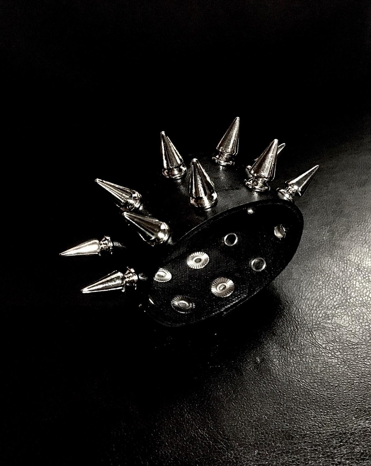 BRACELET Handmade 2 Strip Spike