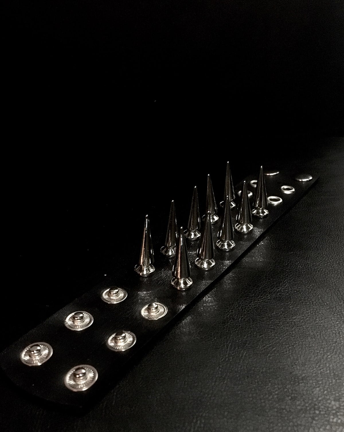 BİLEKLİK Handmade 2 Şerit Spike