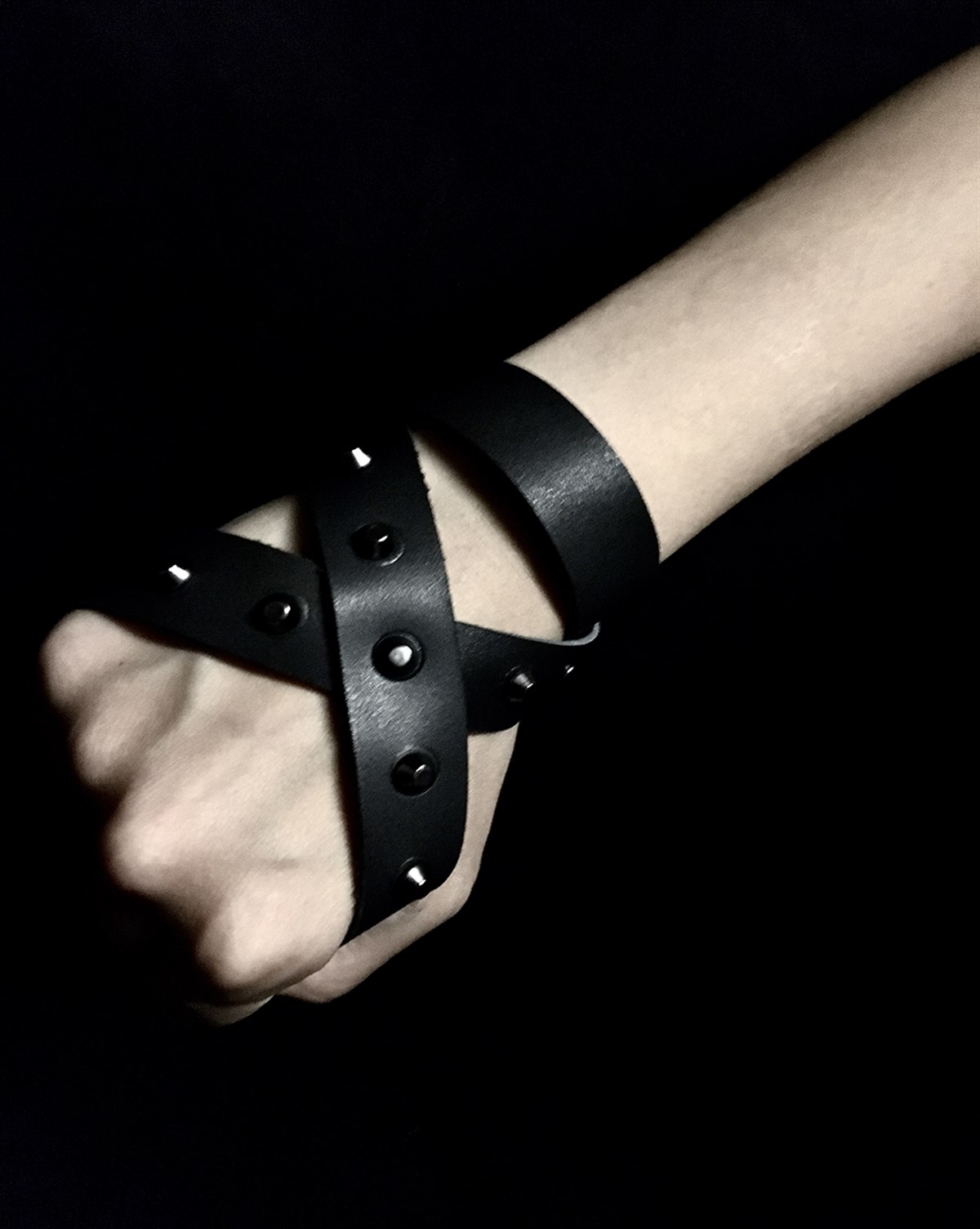 BRACELET Handmade Top of Hand Gothic Style