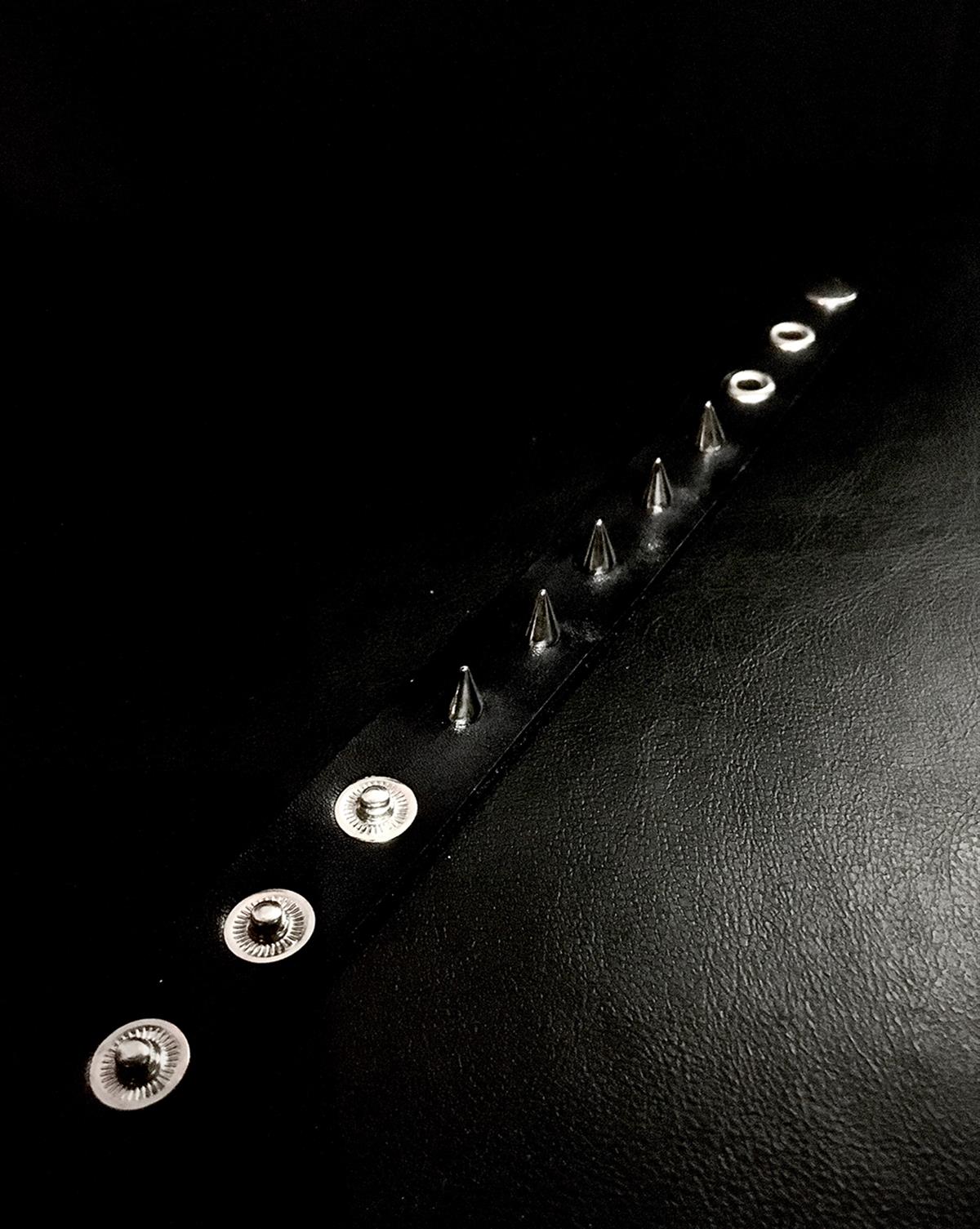 BRACELET Handmade Single Strip Spike