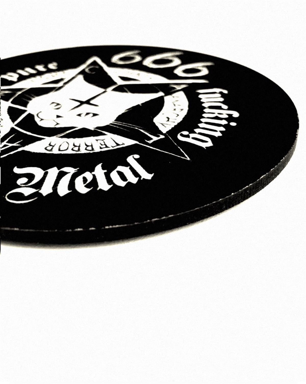 BLACK METAL 666 Bardak Altı