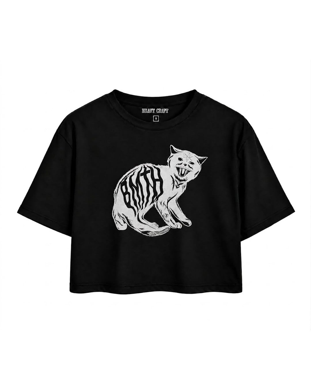 BRING ME THE HORIZON Dark Cars Crop T-Shirt OversizeHeavy Craft