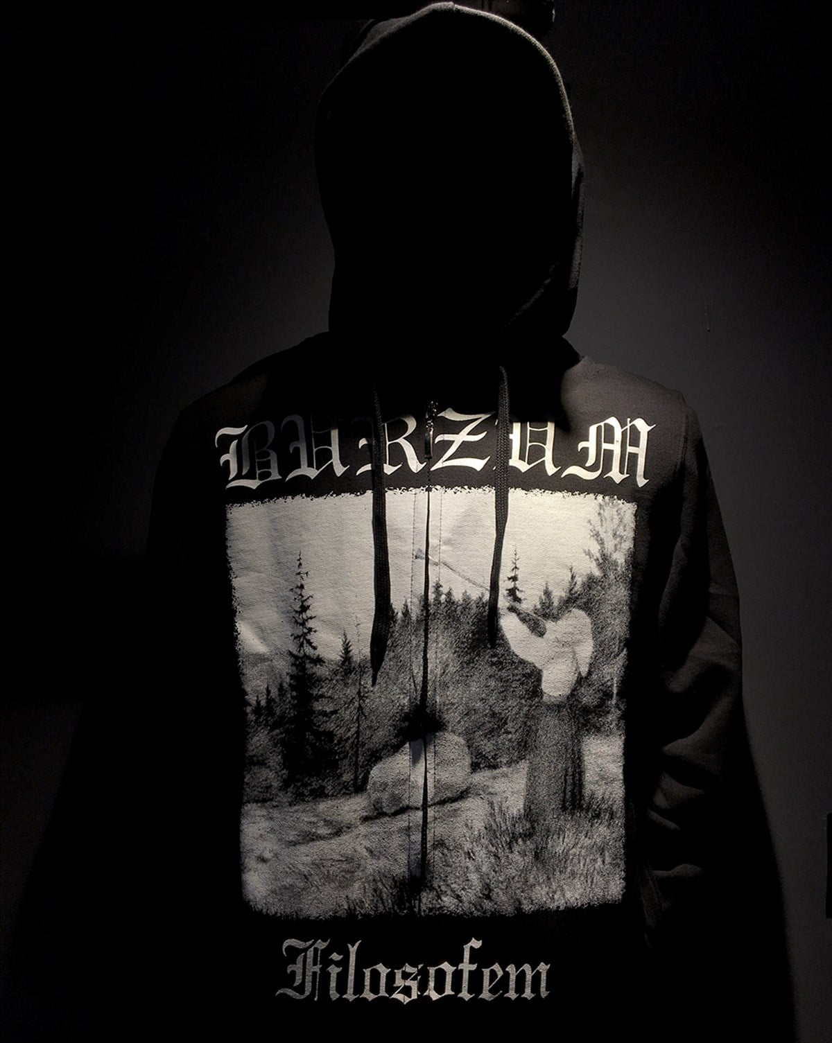 BURZUM  Filosofem  Hoodie Sweatshirt Zip Up