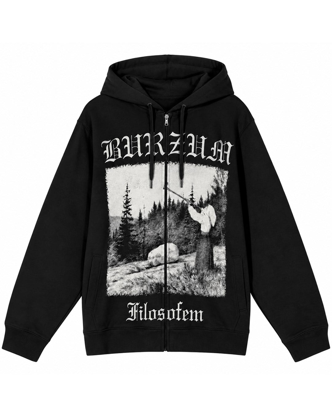 BURZUM  Filosofem  Hoodie Zip Up