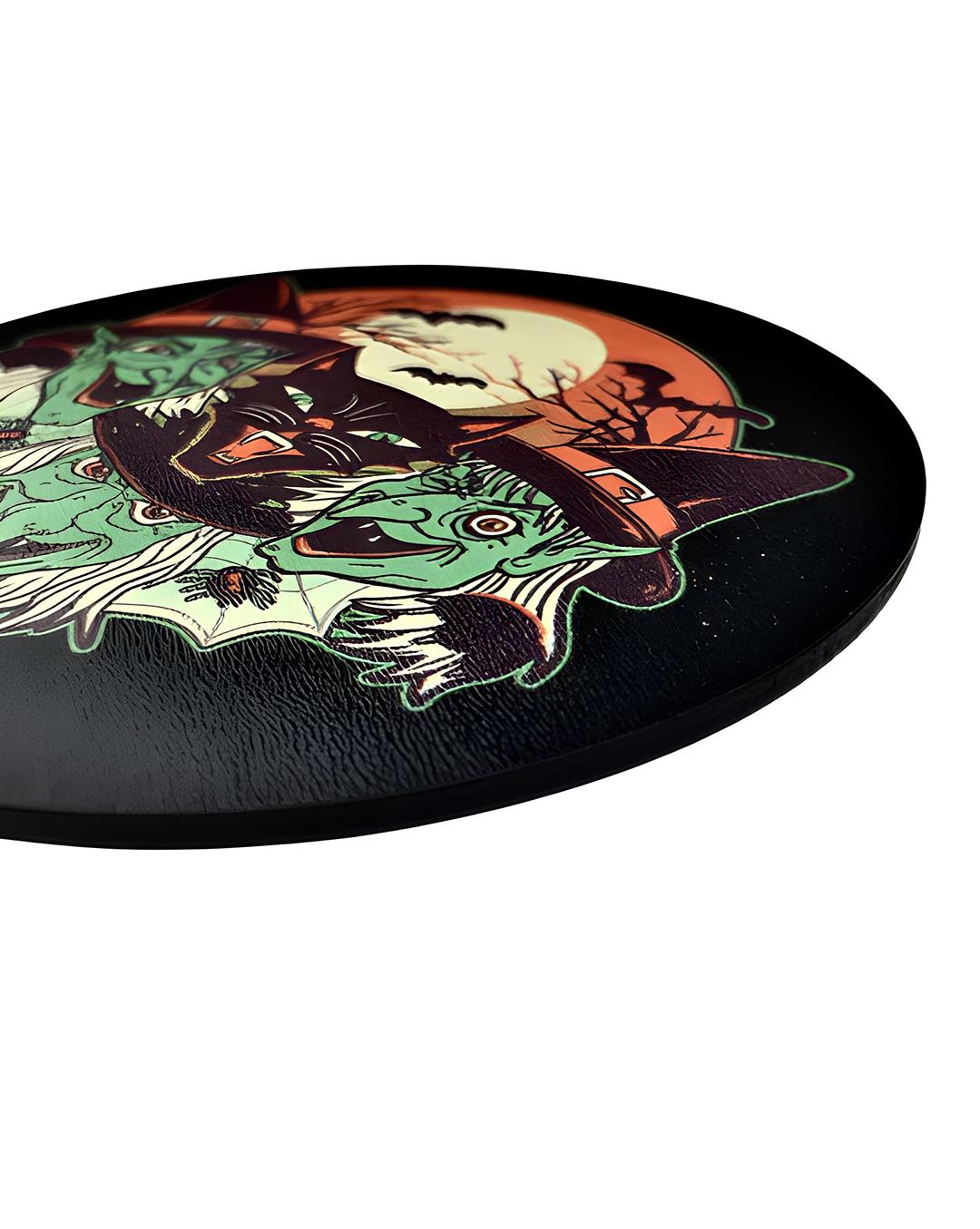 CAT AND WITCHES Bardak Altlığı