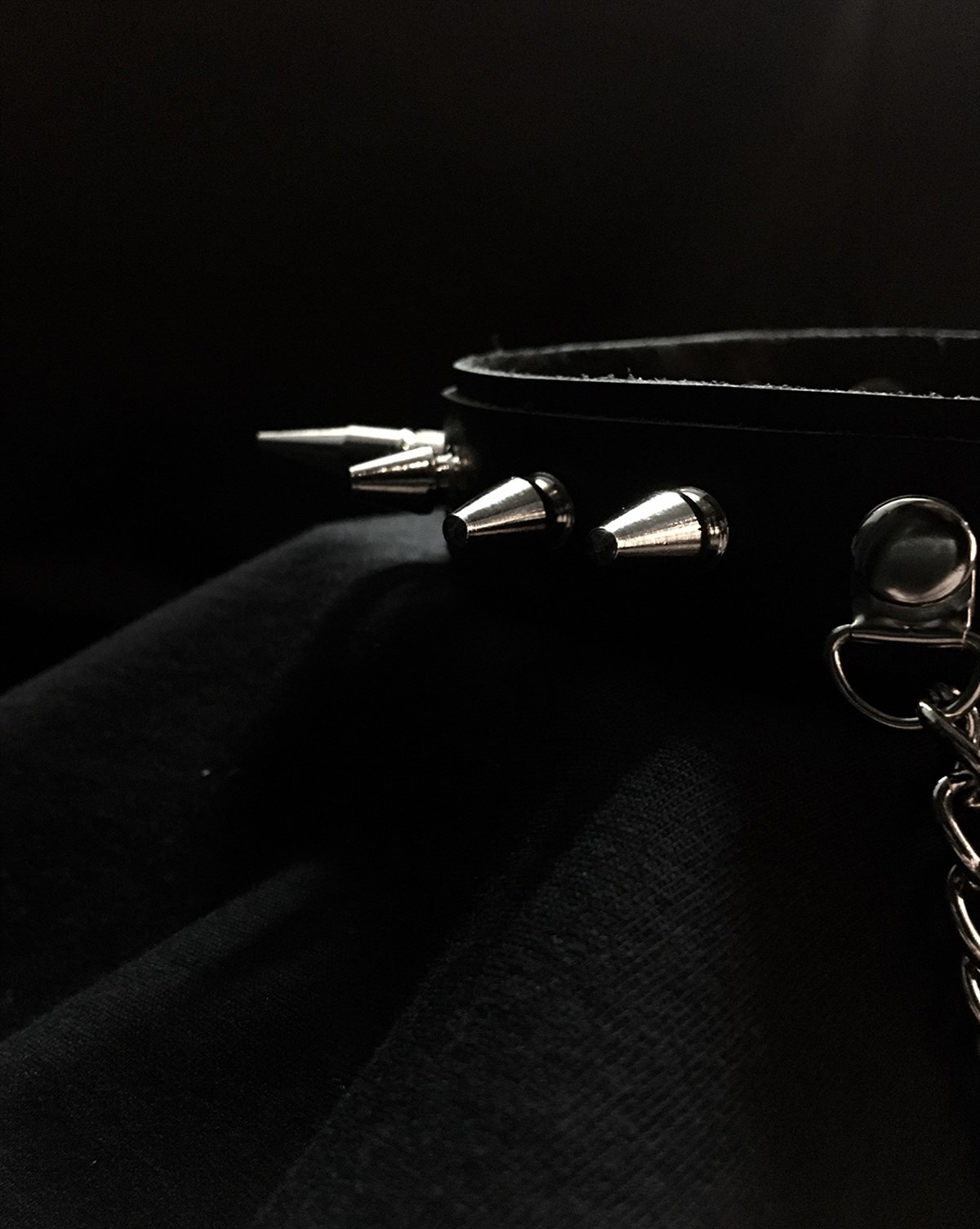 CHOKER Handmade Gothic Style Ring Chain 