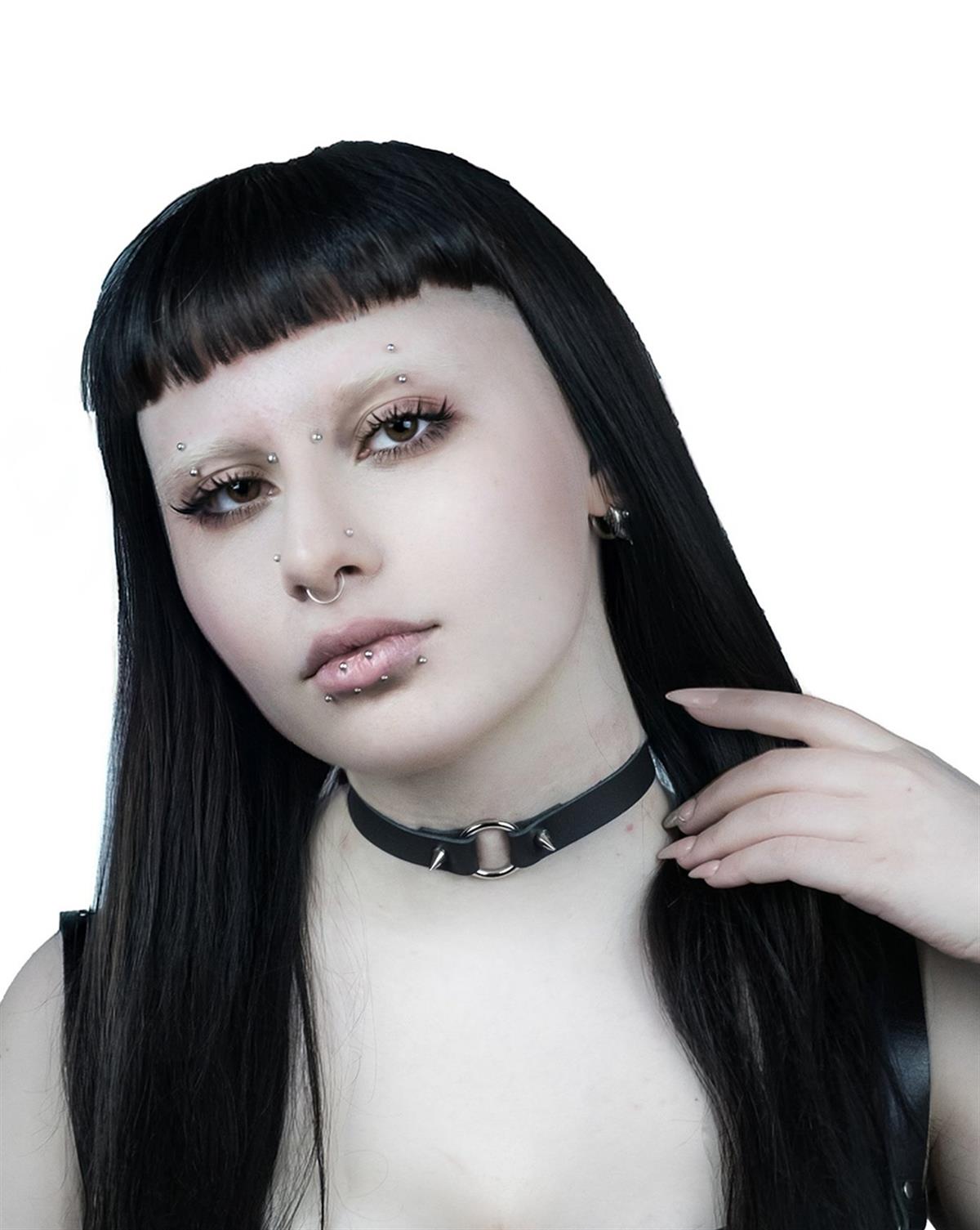 CHOKER Handmade Ring Style Spike