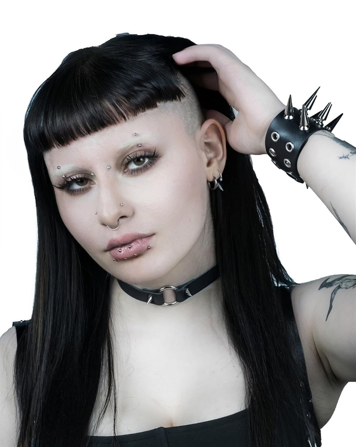 CHOKER Handmade Ring Style Spike