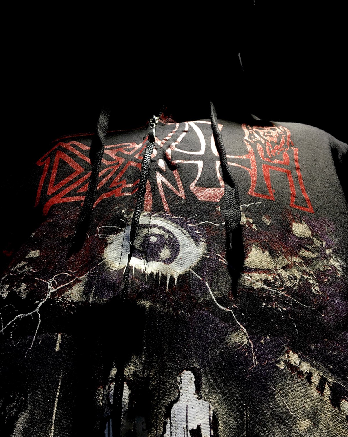 DEATH Symbolic Hoodie Zip Up 