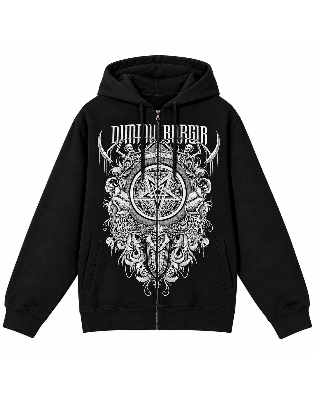 DIMMU BORGIR Eonian Pentagram Hoodie Zip UpHeavy Craft