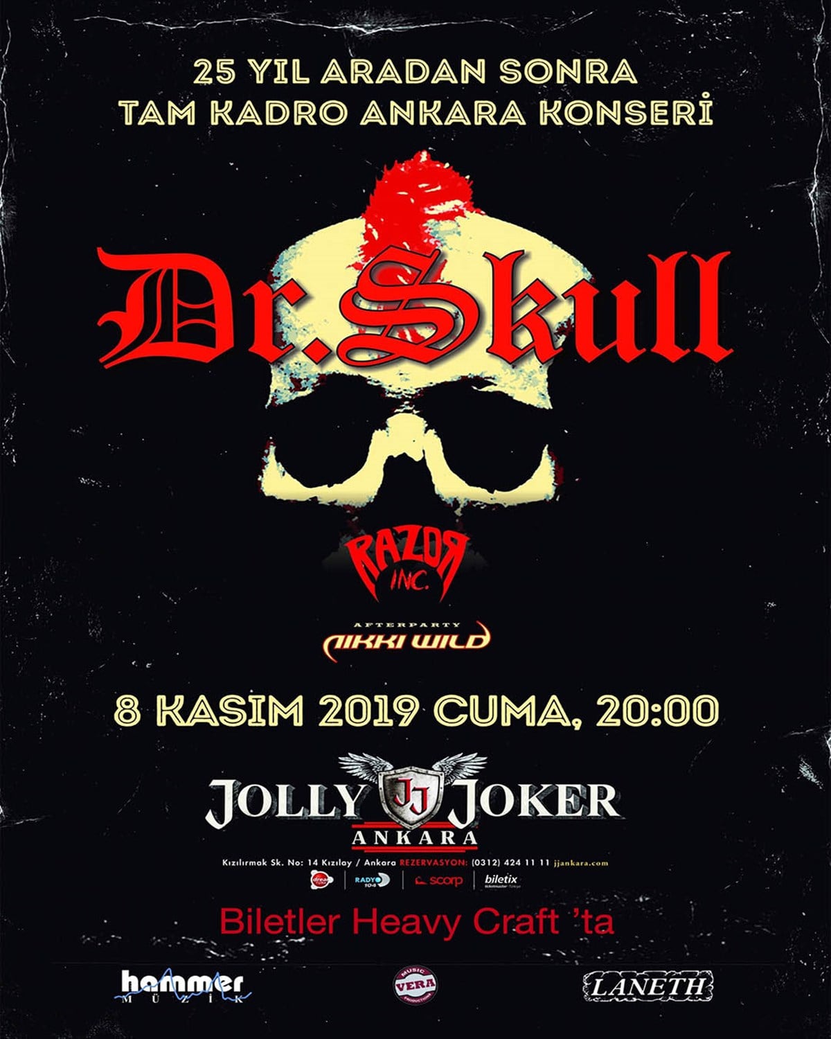 DR SKULL ANKARA KONSERİ