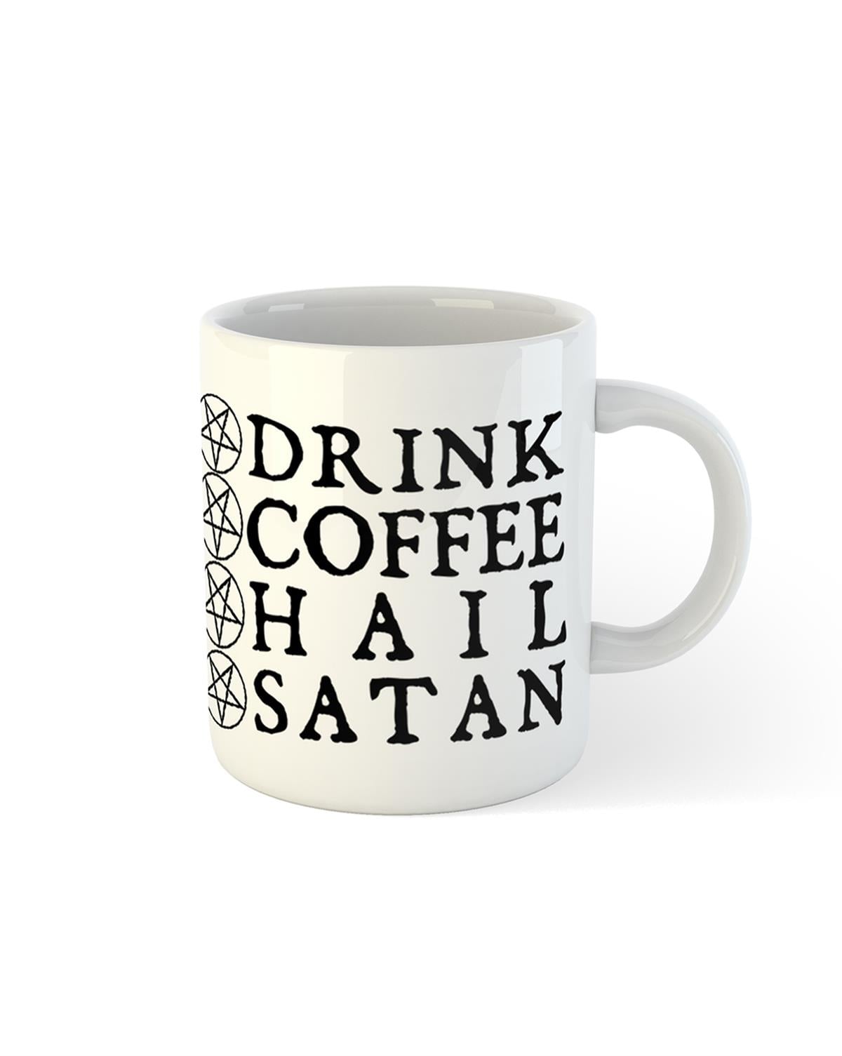 DRINK COFFEE HAIL SATAN Coffee  Kupa Bardak