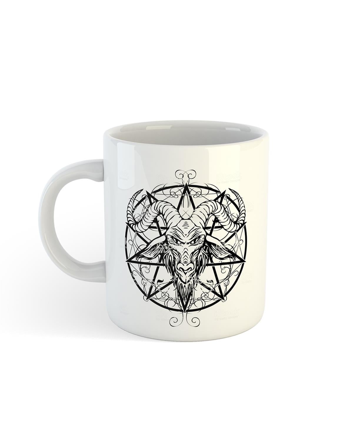 GOAT HEAD Baphomet Kupa Bardak
