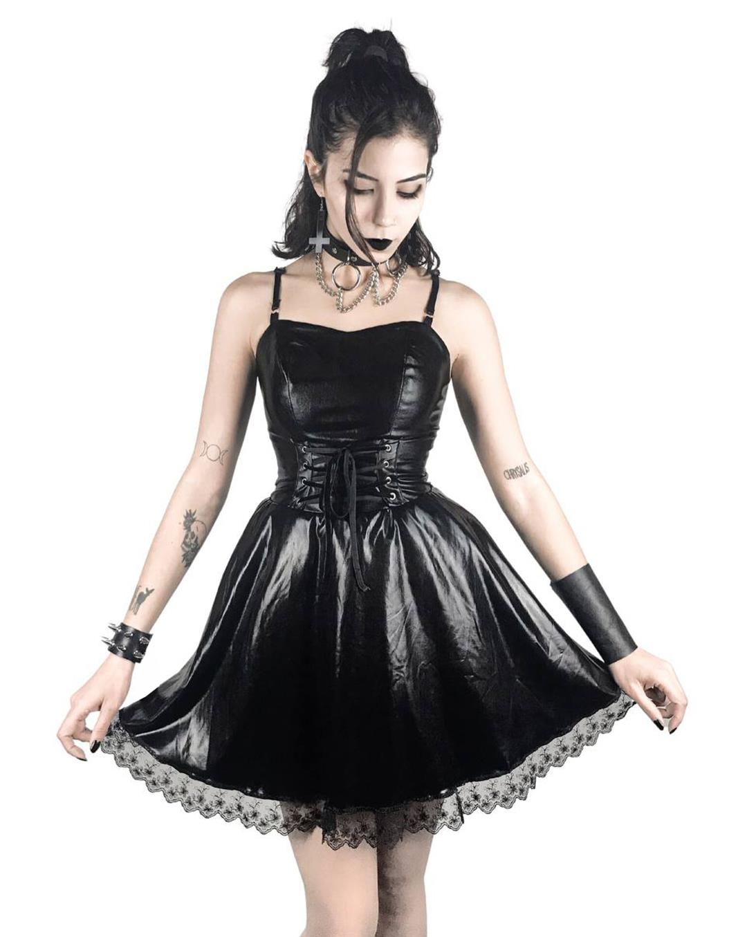 GOTHIC Black Dress