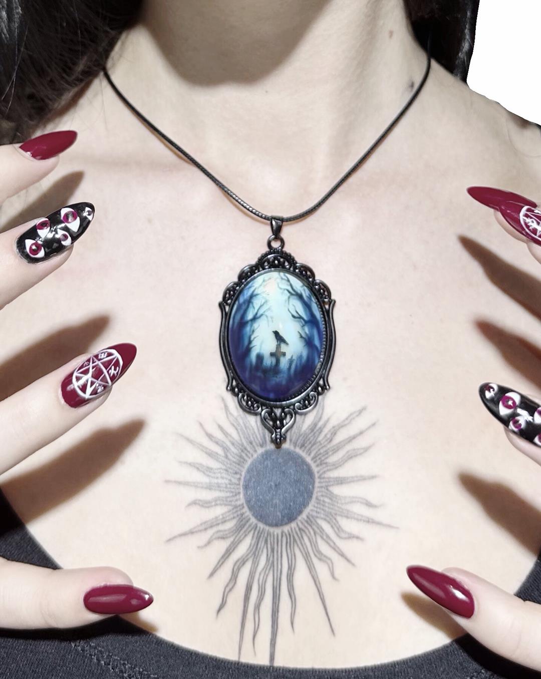 GOTHIC Enchanted Forest Necklace