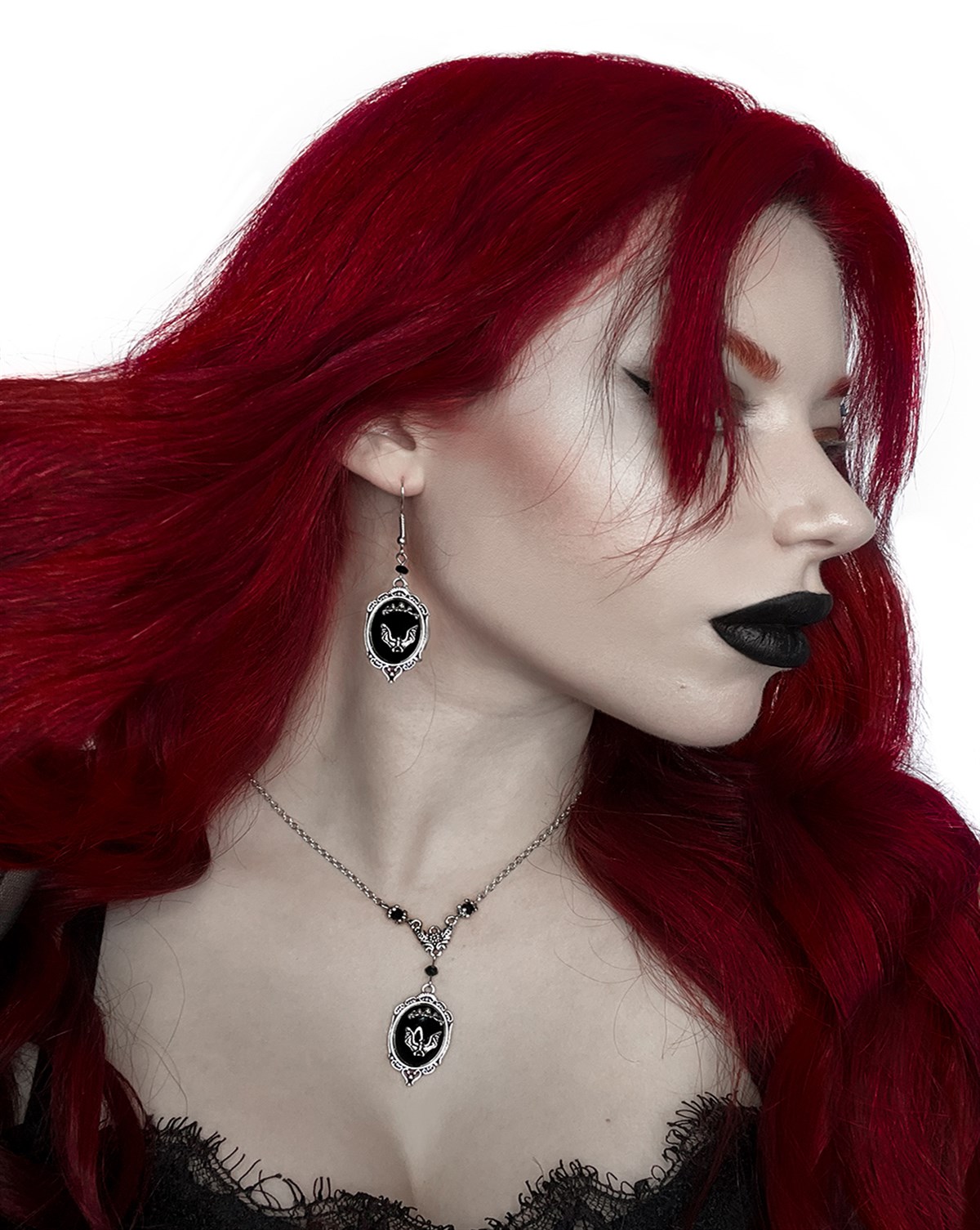 GOTHIC Vampire Bat Earrings
