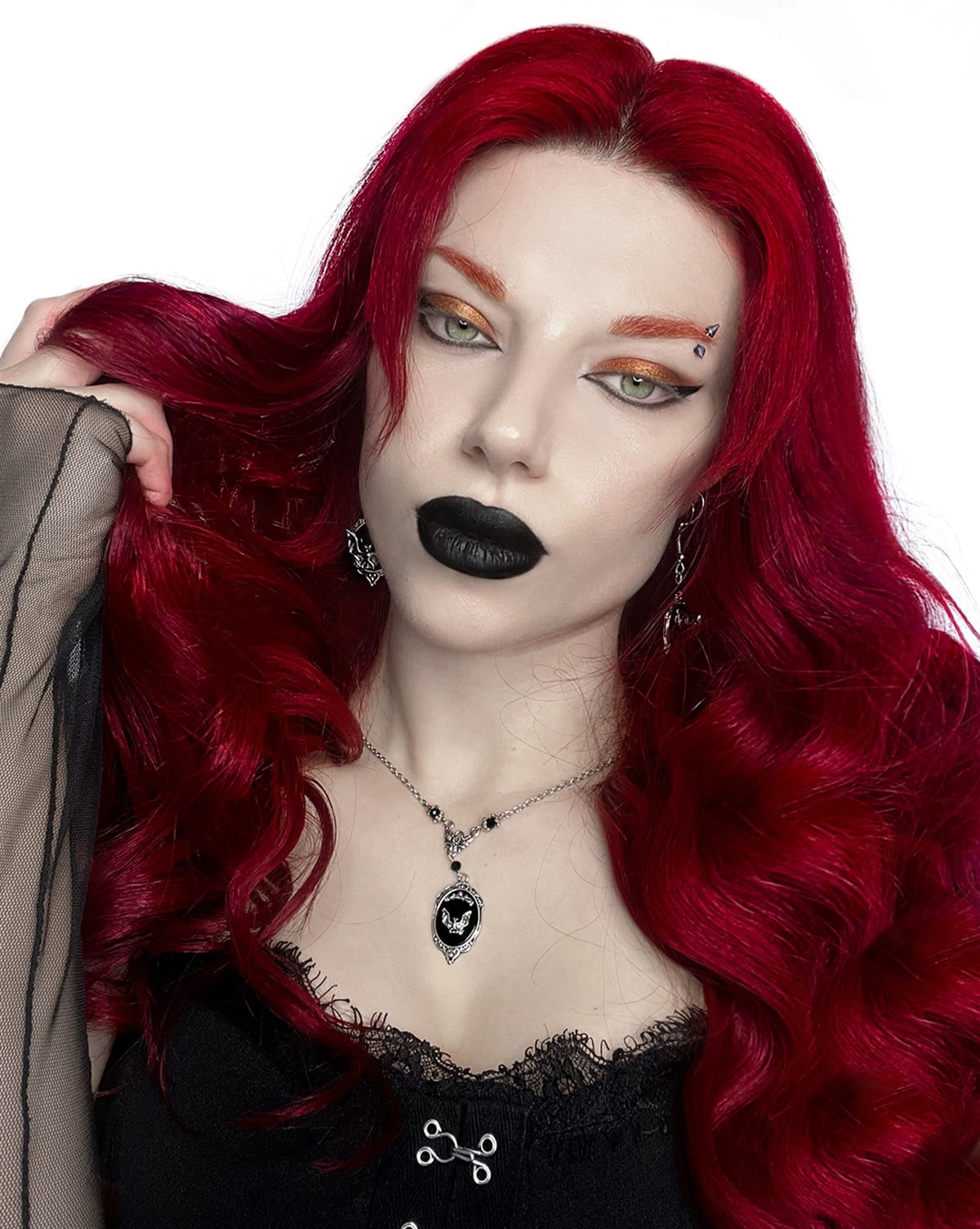 GOTHIC Vampire Bat Necklace 