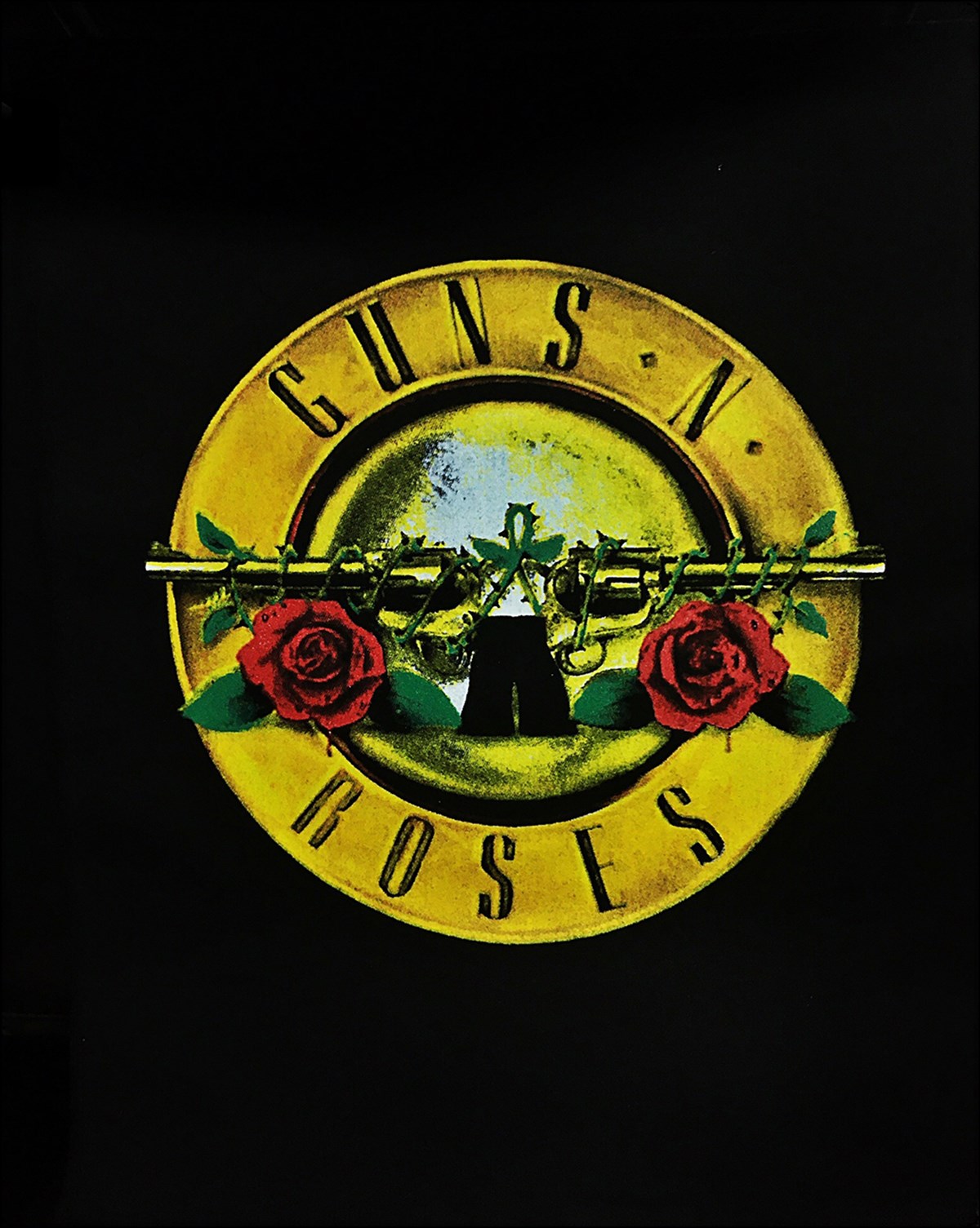 GUNS N ROSES  Distressed Bullet Back  Patch
