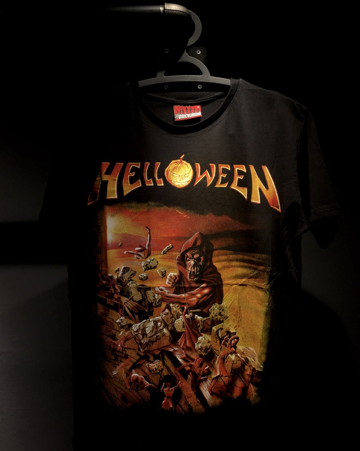 HELLOWEEN  Walls of Jericho  T-Shirt