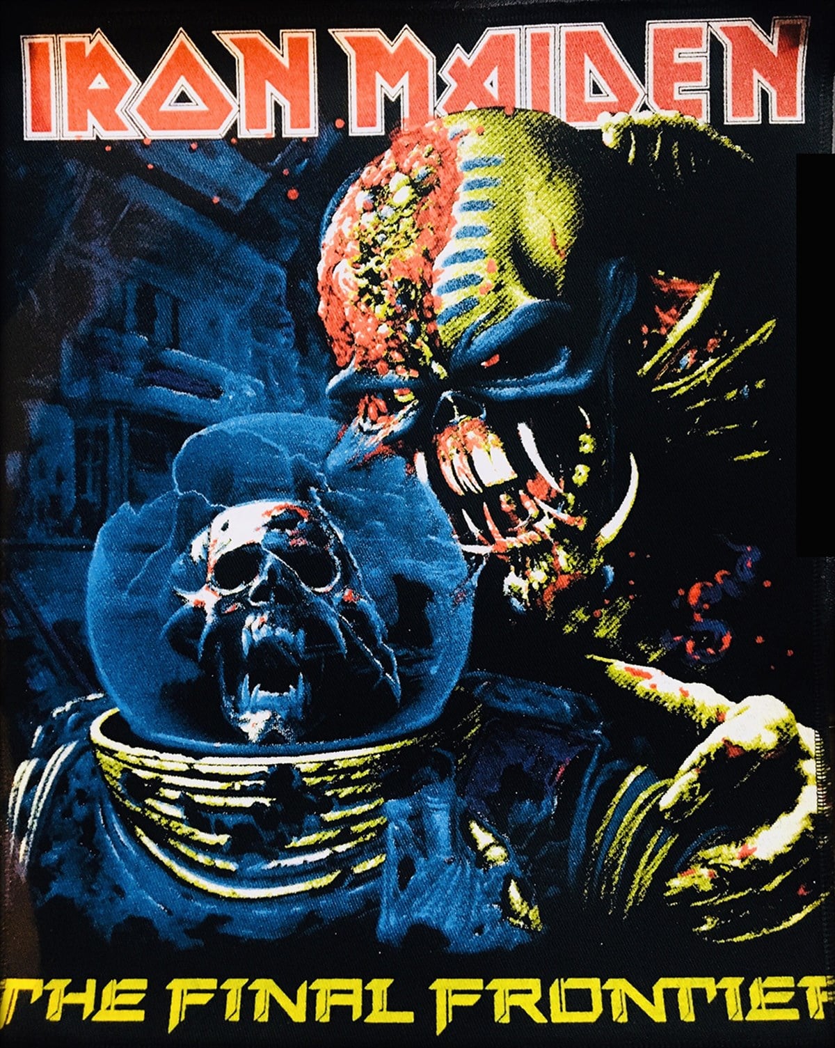 IRON MAIDEN The Final Frontier  Back Patch