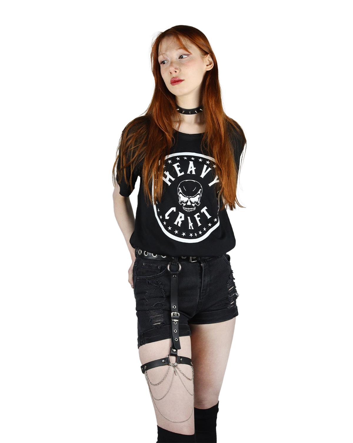 LEG BELT Handmade Gothic Style Ring Chain Leg Belt