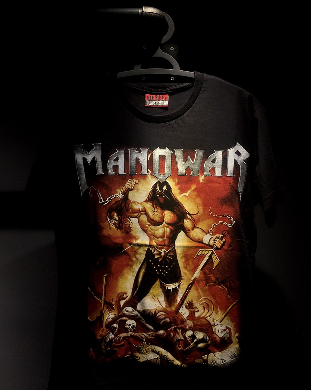 MANOWAR   Warriors Of The World  T-Shirt