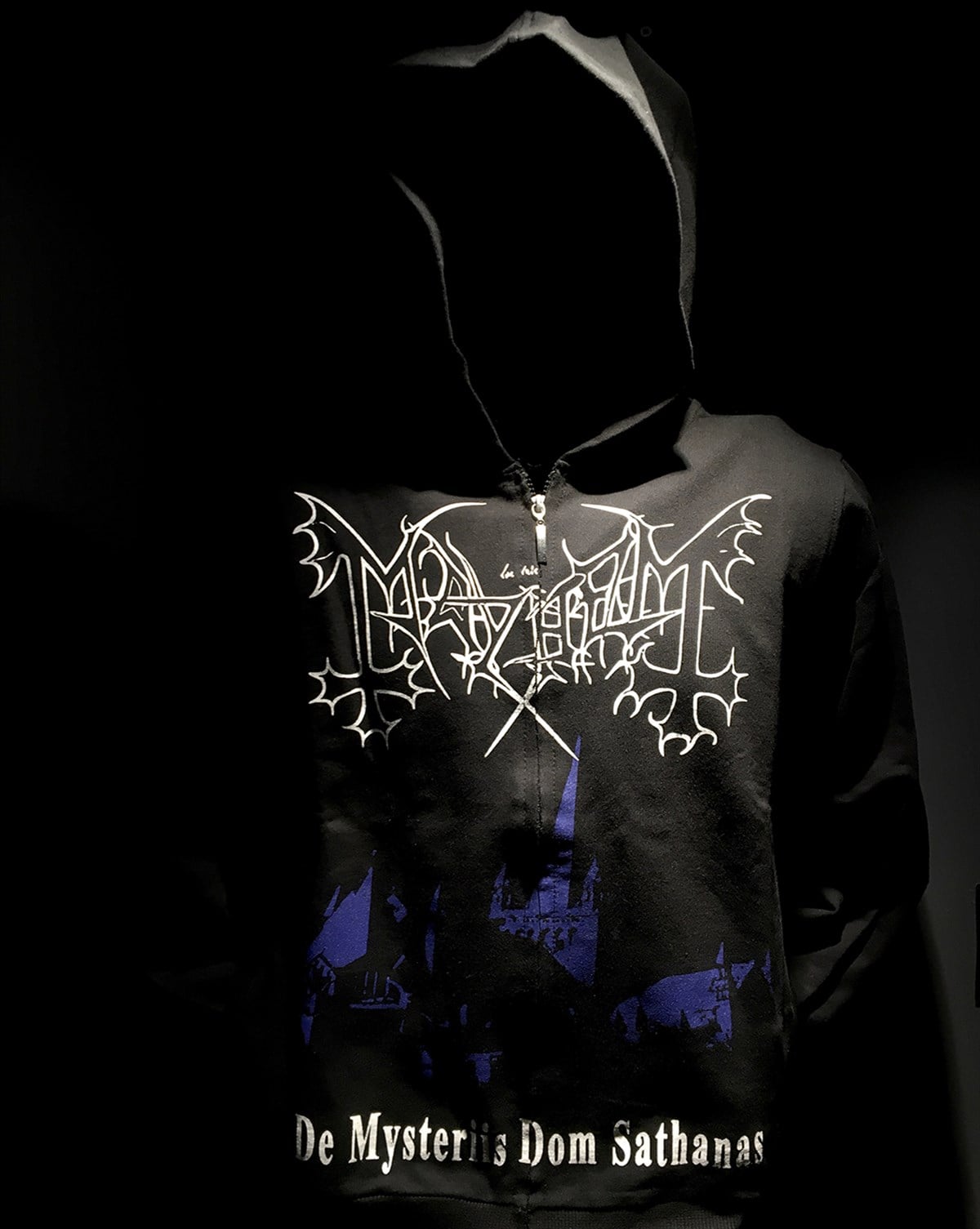 MAYHEM De Mysteriis Dom Sathanas Hoodie Zip Up