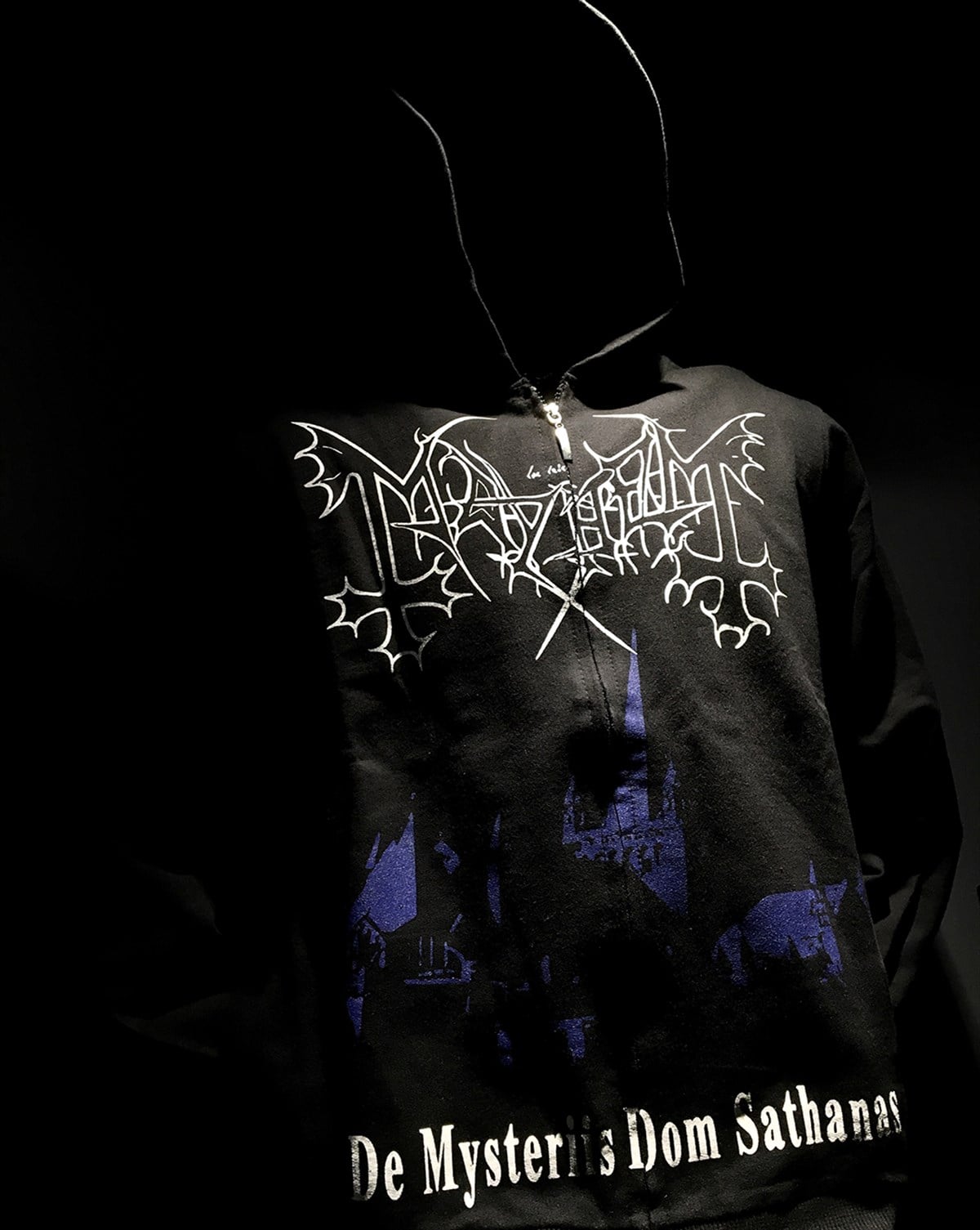 MAYHEM De Mysteriis Dom Sathanas Hoodie Zip Up