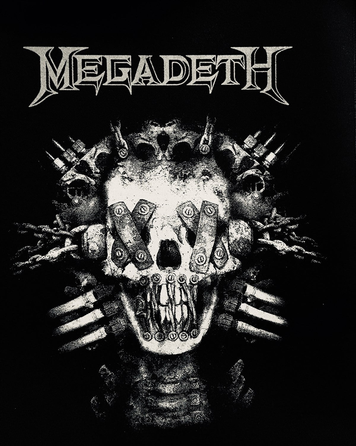 MEGADETH  Back  Patch