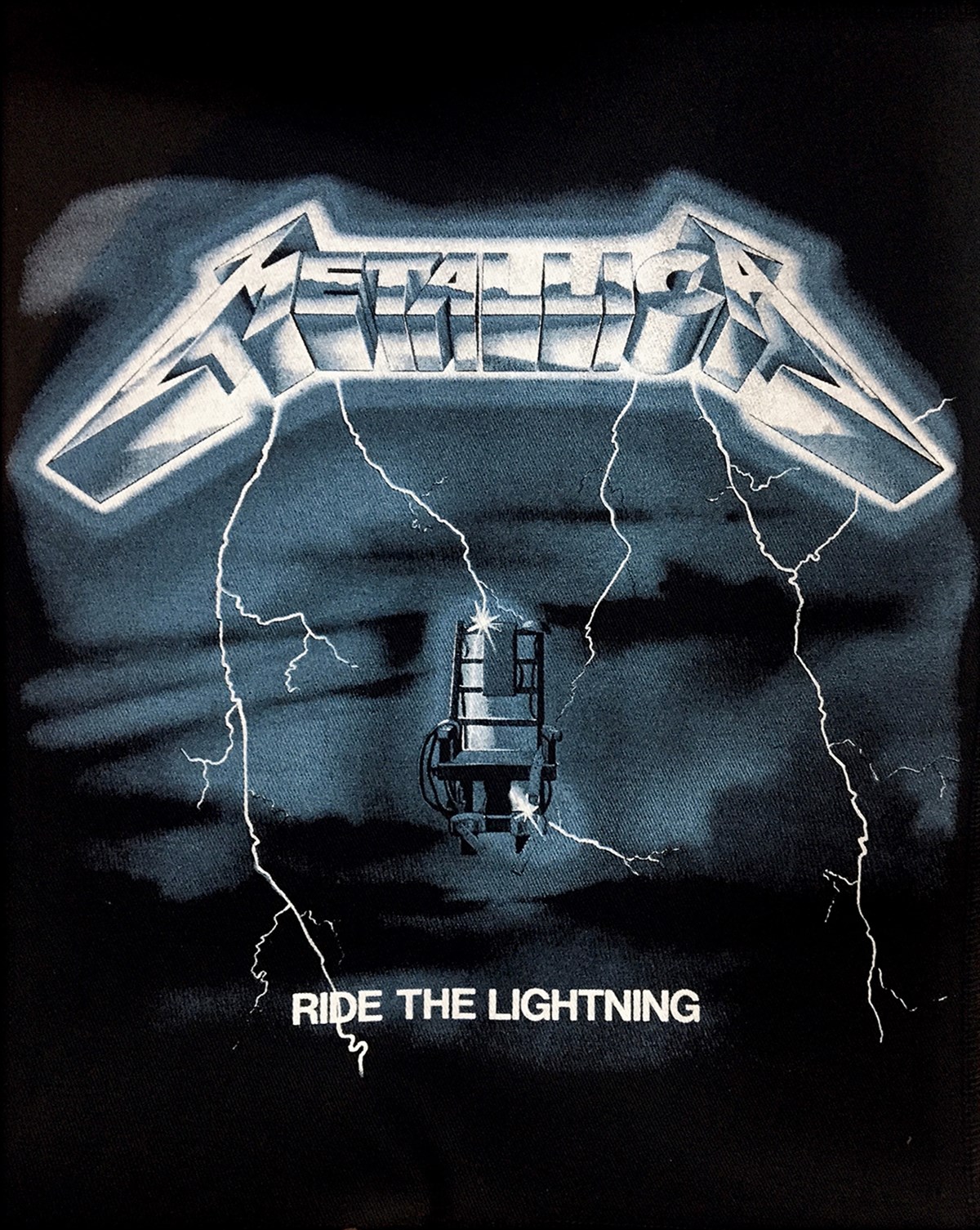 METALLICA  Ride The Lightning  Back Patch