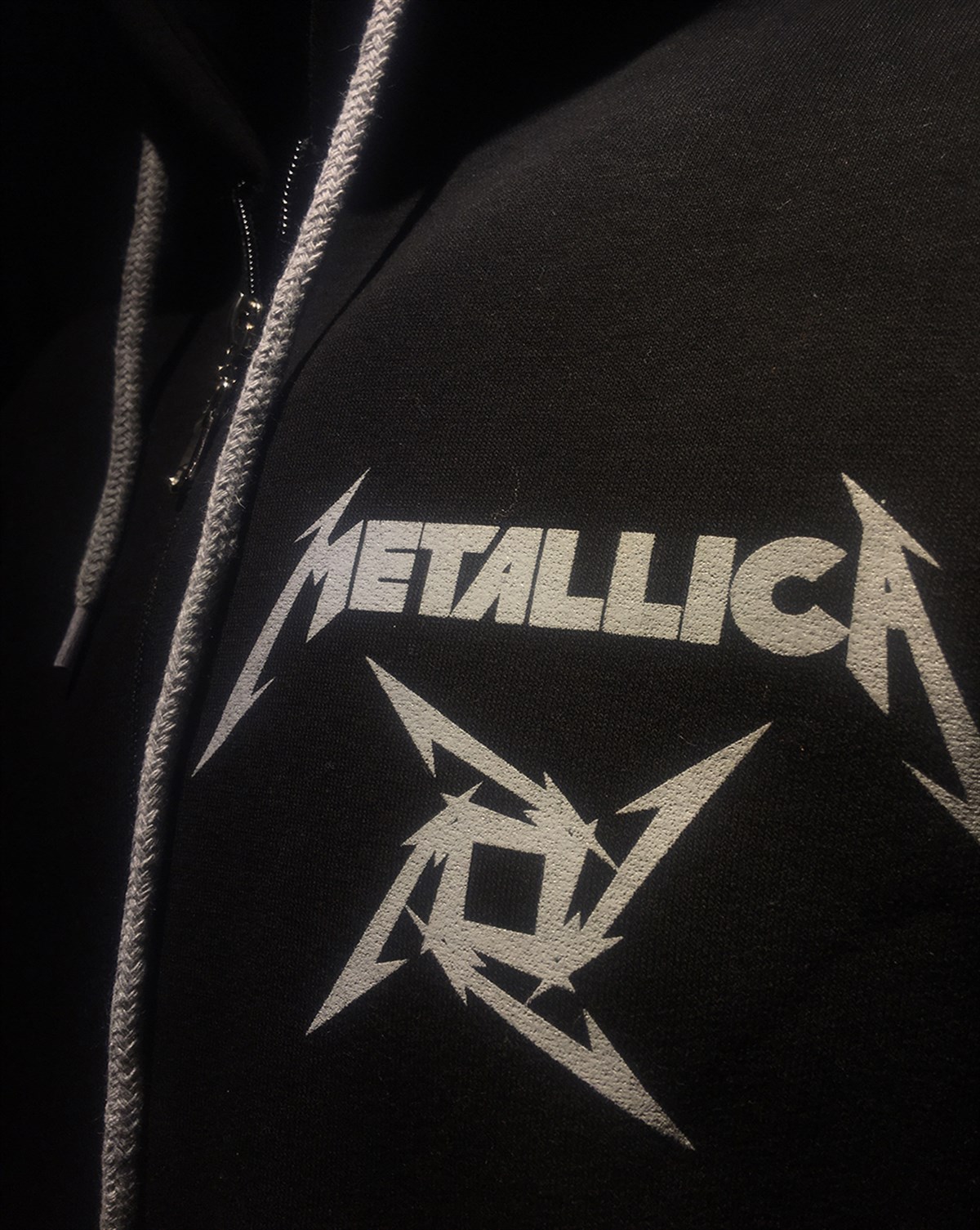 METALLICA Black Album Hoodie Zip Up