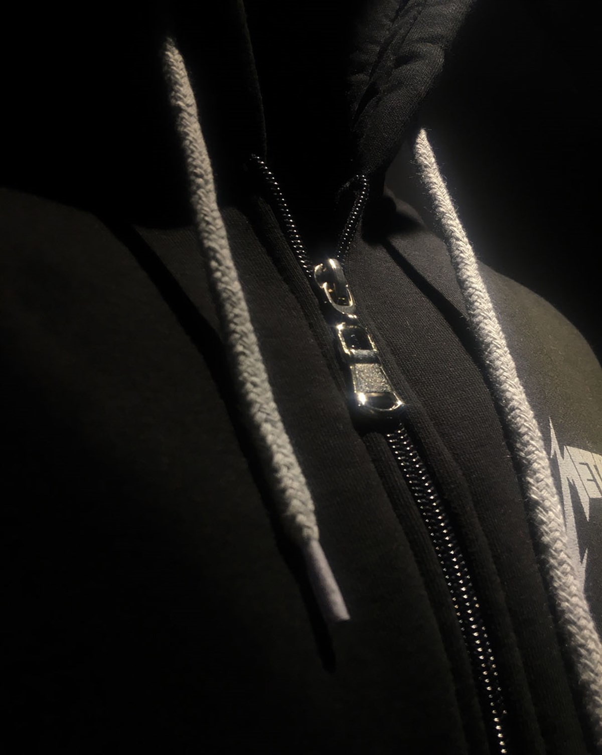 METALLICA Black Album Hoodie Zip Up