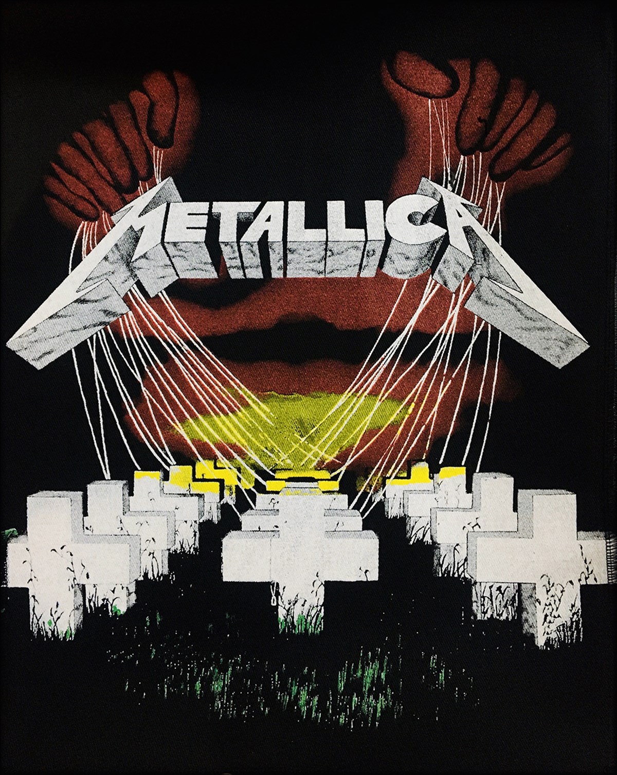 METALLICA Master of Puppets  Back  Patch