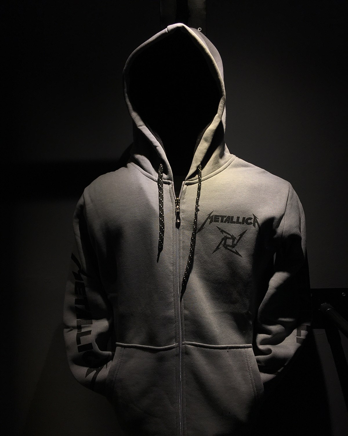METALLICA Their Money Tips Her Scales Again  Hoodie Zip Up 
