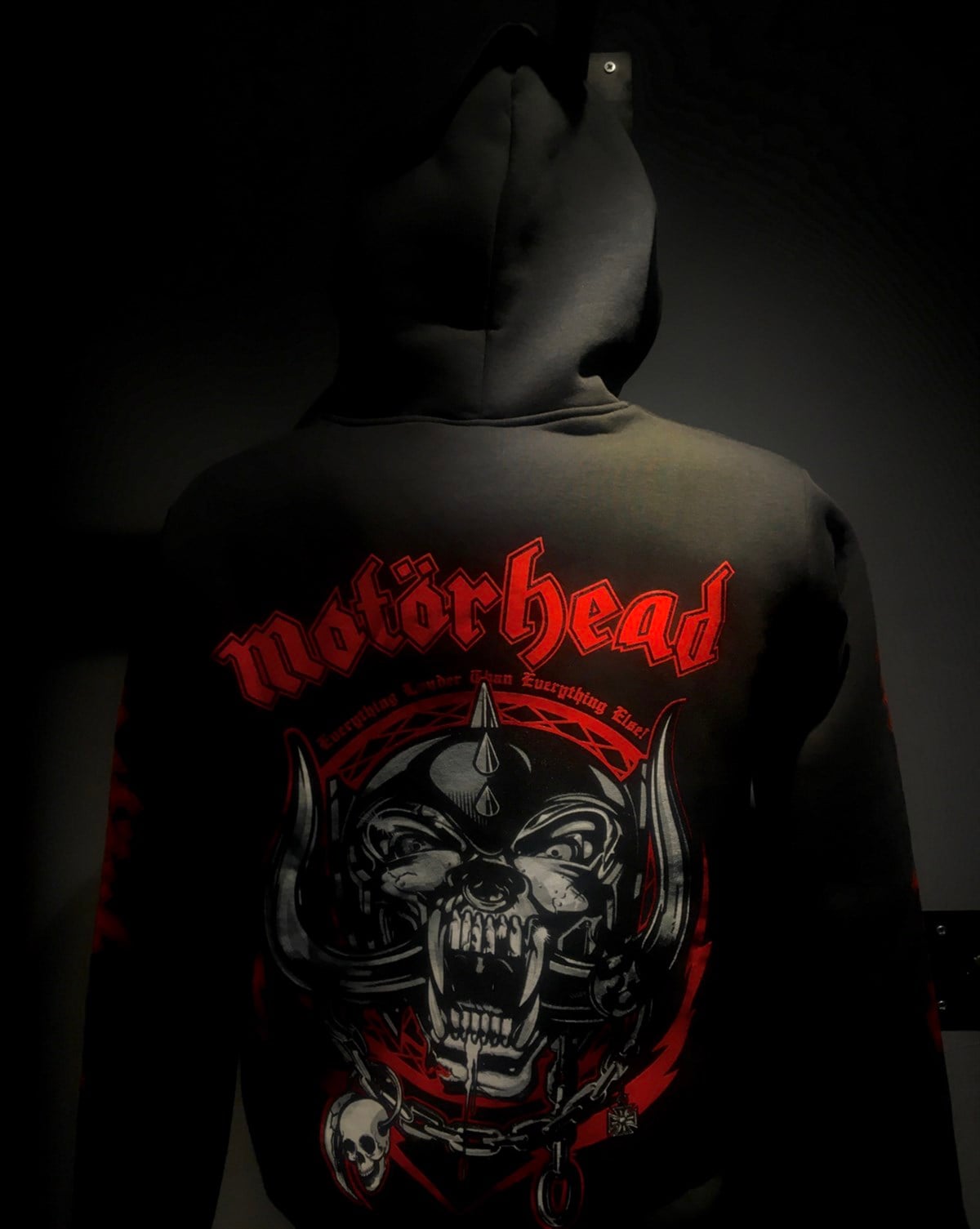 MOTÖRHEAD  Hoodie Sweatshirt Zip Up 