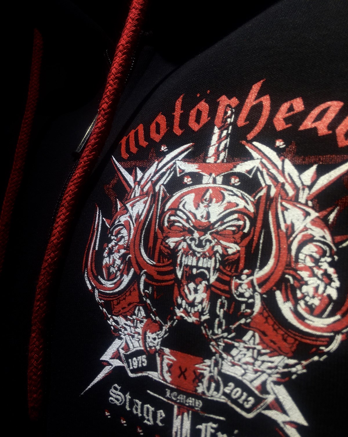 MOTÖRHEAD  Hoodie Sweatshirt Zip Up 
