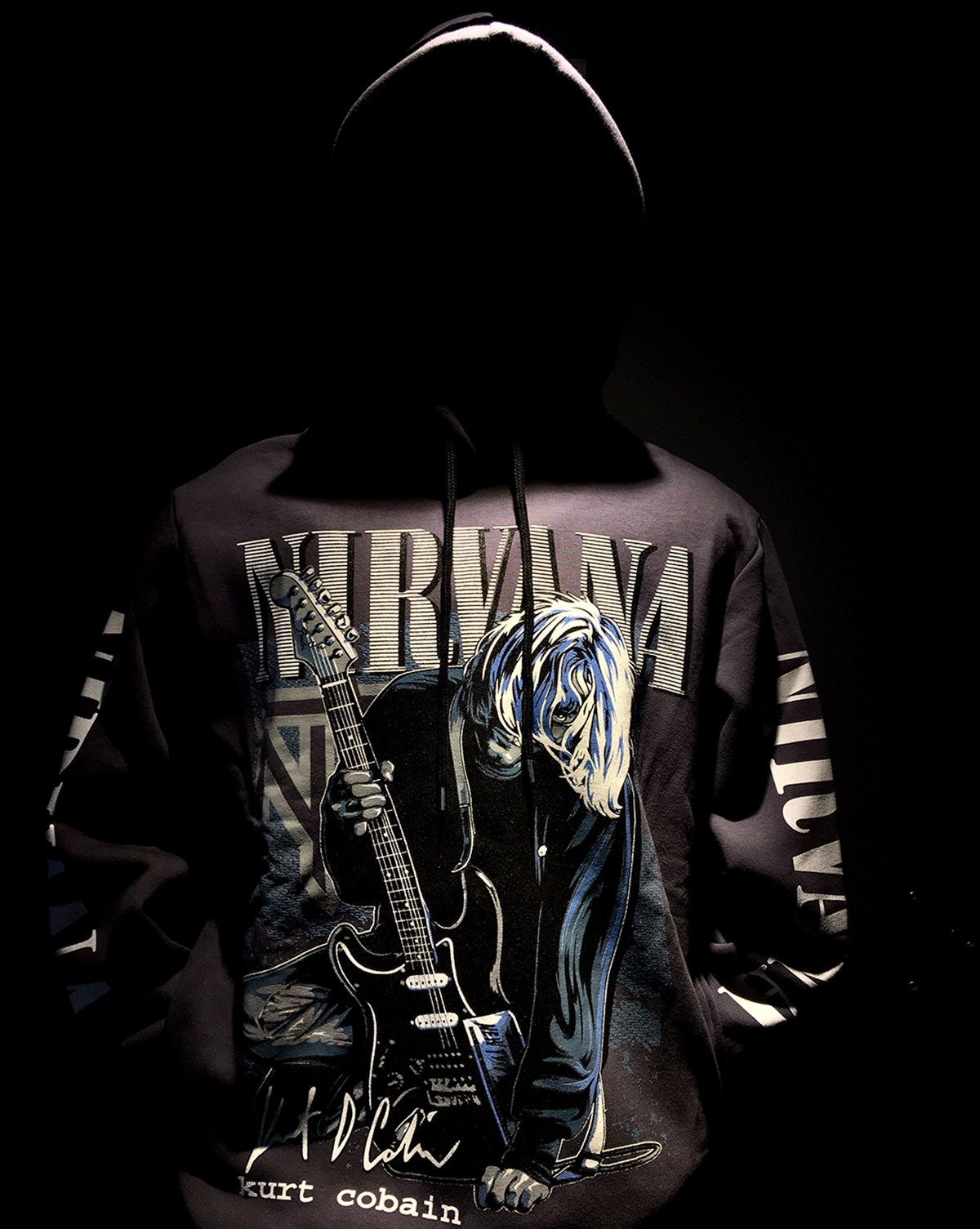 NIRVANA Kurt Cobain 1982-94 Hoodie