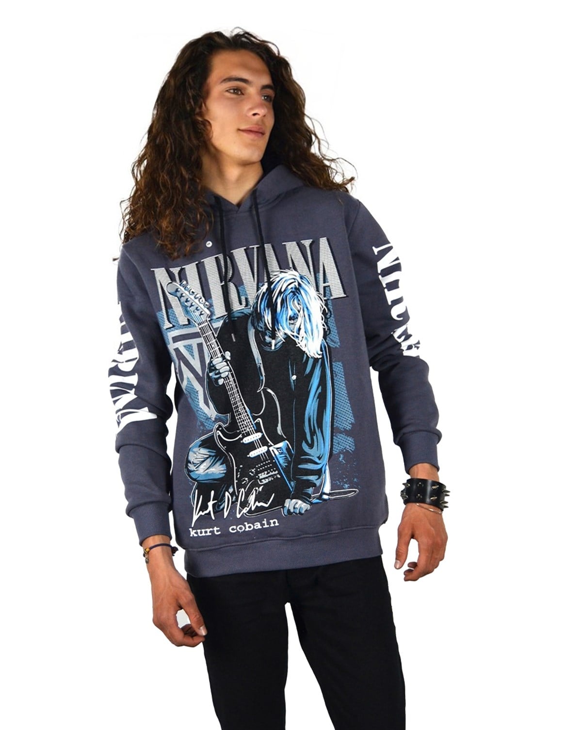 NIRVANA Kurt Cobain 1982-94 Hoodie
