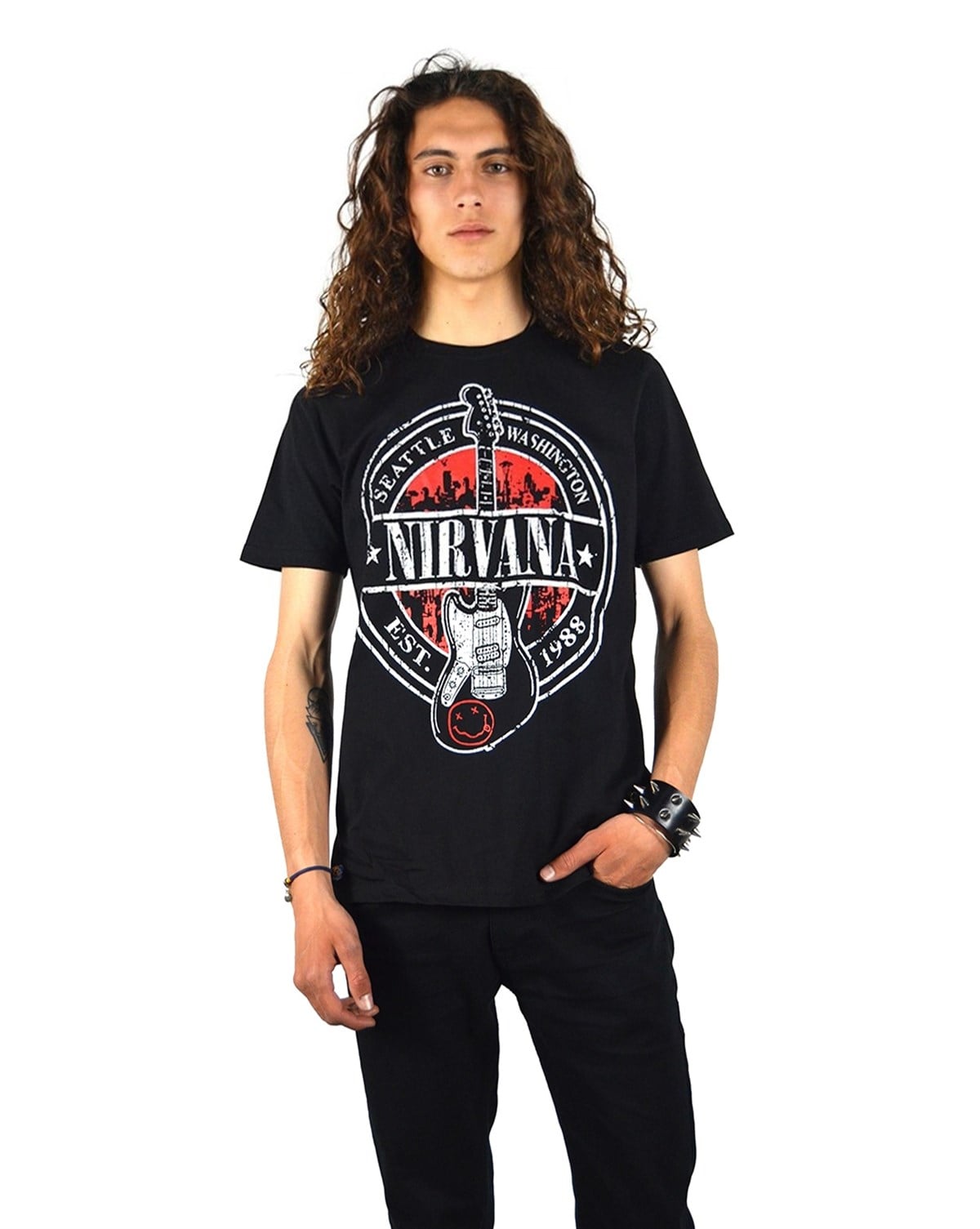 NIRVANA Seattle Washington EST 1988 T-Shirt