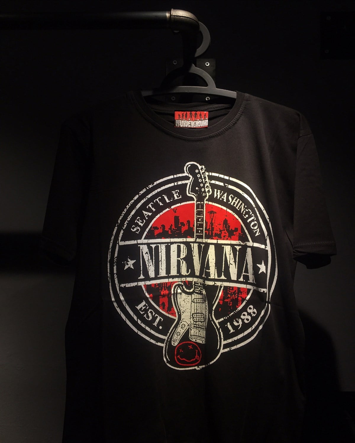 NIRVANA Seattle Washington EST 1988 T-Shirt