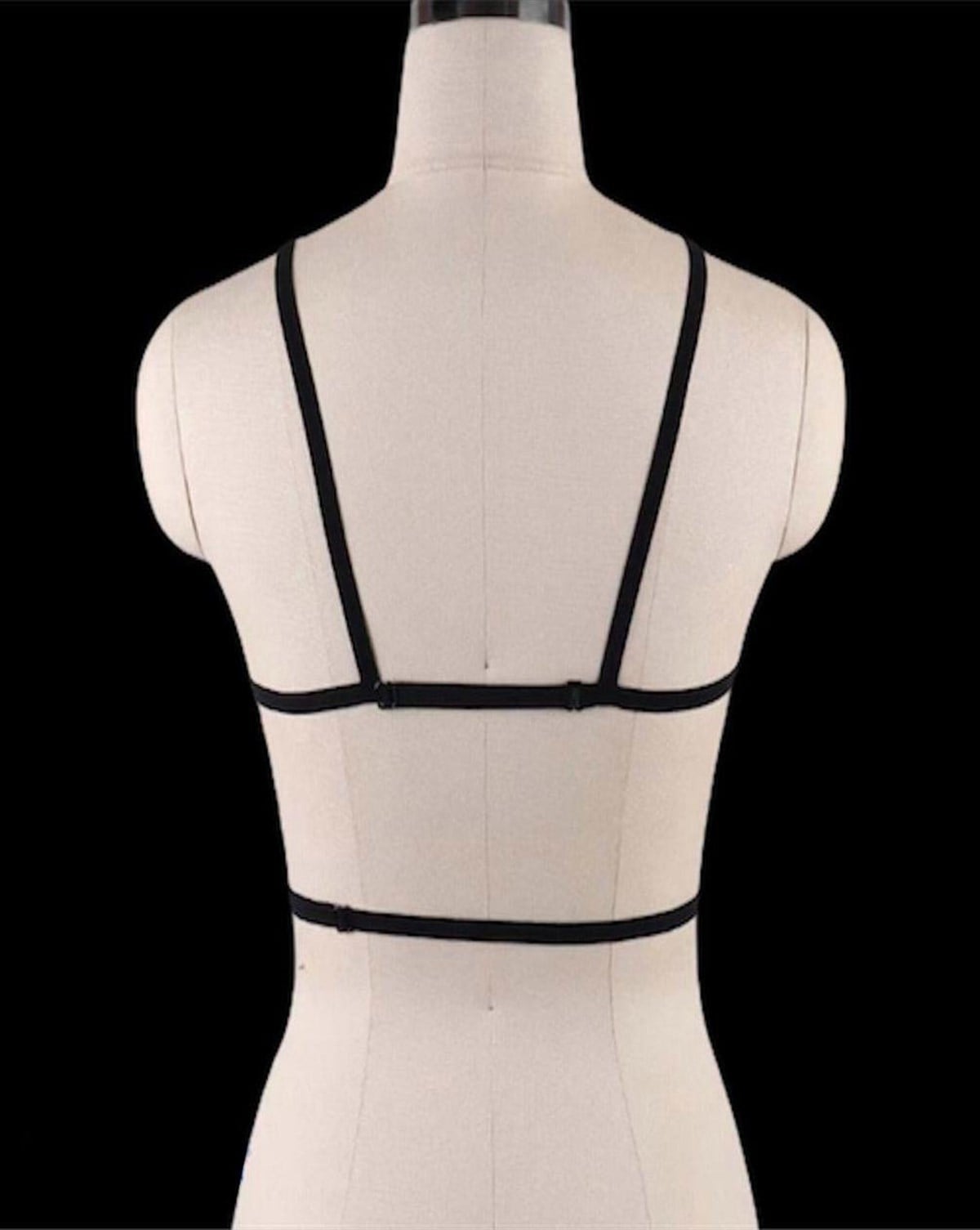 HARNESS Pentagram Gothic Style Body Belt