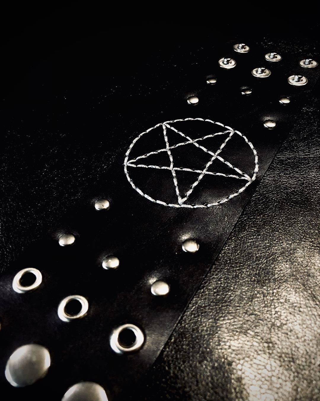 PENTAGRAM Handmade White Bracelet