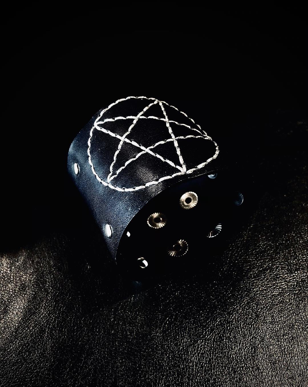 PENTAGRAM Handmade White Bracelet