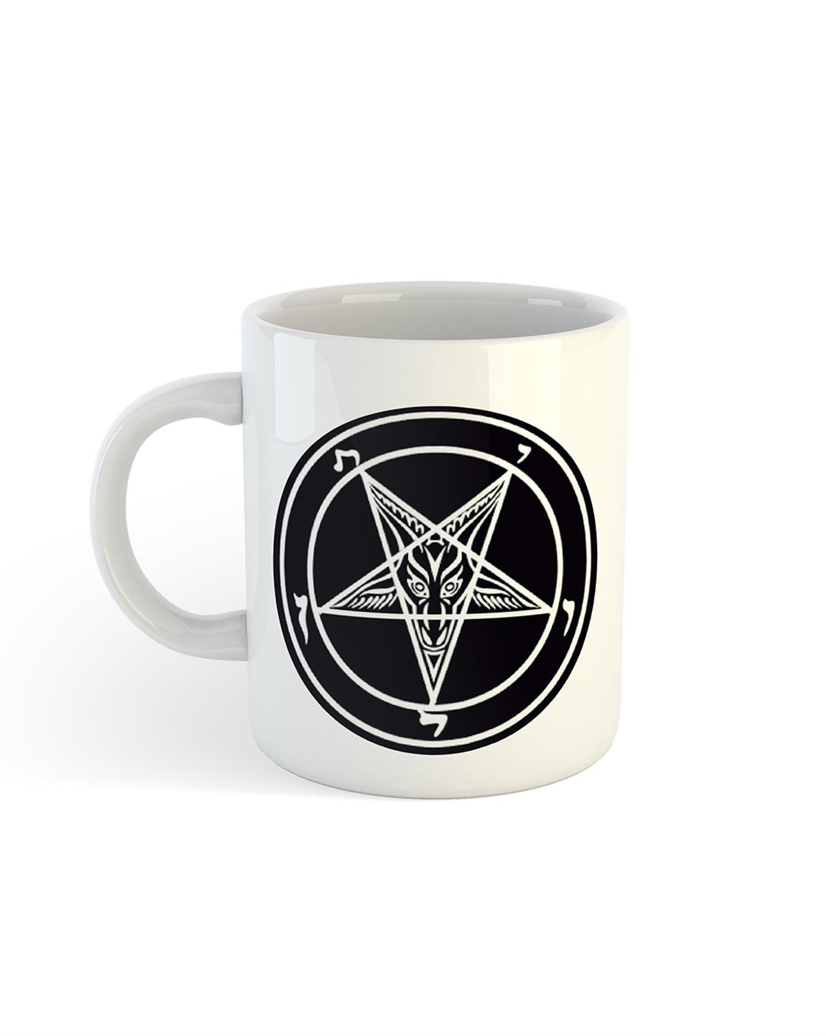 PENTAGRAM Sigil Baphomet Kupa Bardak